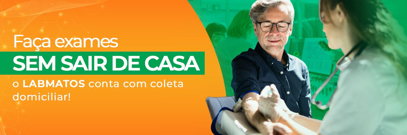 Faça exames sem sair de casa: o LabMatos conta com coleta domiciliar!